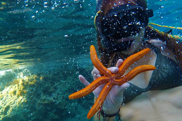 Milos: Half-Day Speedboat Cruise to Kleftiko with snorkeling tour