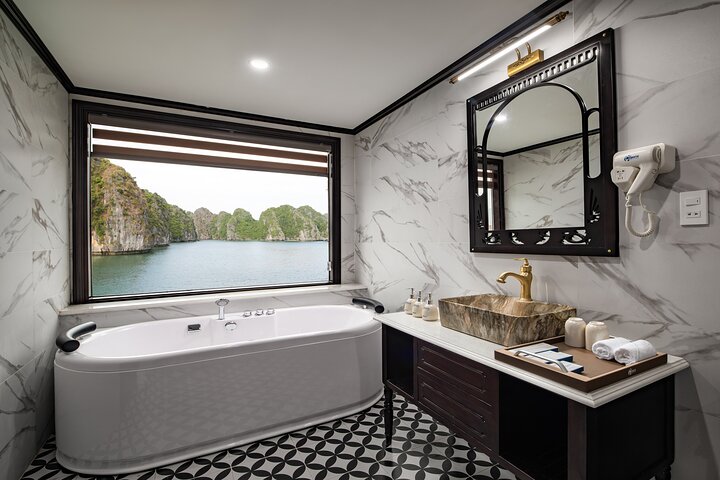 Top Tier: Overnight Ha Long Bay Cruise 5-Star, Balcony Cabin-2D1N