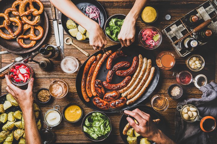 Traditional German Food and Nuremberg Old Town Private Tour