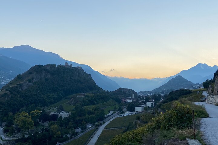 Wine and Dine Vineyard Walk in Sion