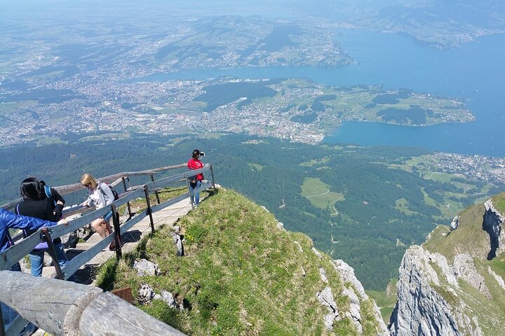 Mount Pilatus Summit from Lucerne With Lake Cruise