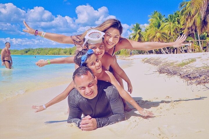 Saona Island, memorable all-inclusive experience, from Santo Domingo.