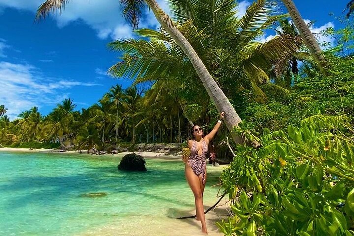 Saona Island, memorable all-inclusive experience, from Santo Domingo.