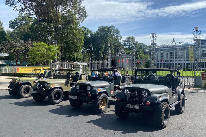Ho Chi Minh City Private Half-Day Tour by U.S Army Jeep