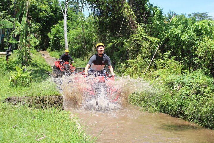 Ubud ATV Ride Through Elephant Cave, Monkey Forest, Waterfall
