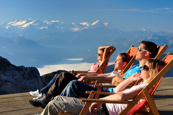 Mount Pilatus Summit from Lucerne With Lake Cruise