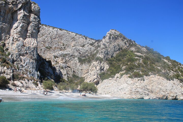 Samiopoula & Kakorema Full-Day Boat Tour with Lunch ( & transfer)