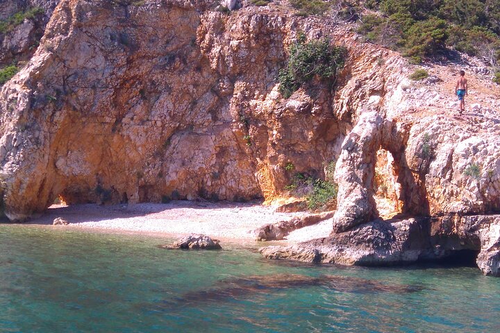 Taxi boat Kormat-5 hour half day tour from Punat