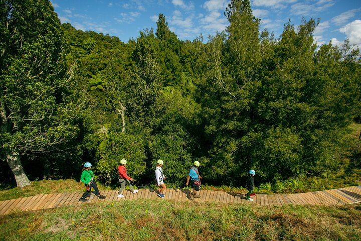 Rotorua Ziplines - Zipline Over Waterfalls - Free Sauna