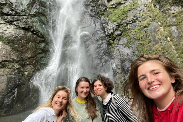 Kazbegi:Hiking to Gveleti Waterfall