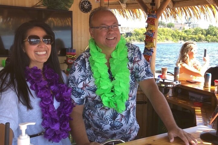 Lilo Floating Tiki Bar on the Ottawa River (Gatineau Pickup)