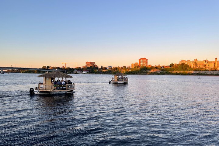 Lilo Floating Tiki Bar on the Ottawa River (Gatineau Pickup)
