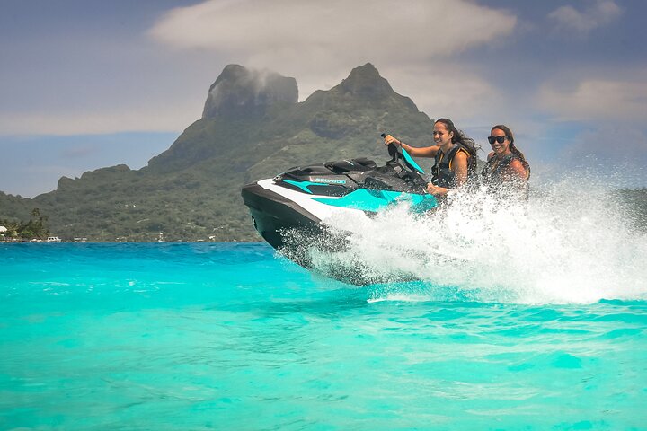 Full Day ATV Vanilla and Jet Ski Adventure with Polynesian BBQ