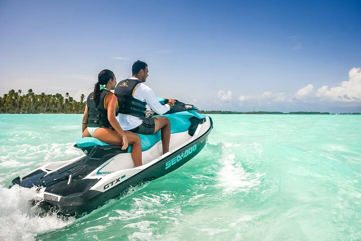 Full Day ATV Vanilla and Jet Ski Adventure with Polynesian BBQ