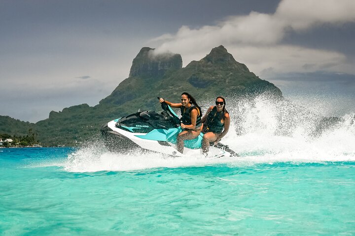 Full Day ATV Vanilla and Jet Ski Adventure with Polynesian BBQ