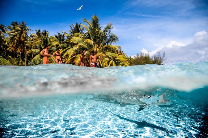 Full Day ATV Vanilla and Jet Ski Adventure with Polynesian BBQ