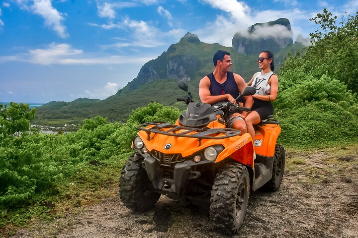 Full Day ATV Vanilla and Jet Ski Adventure with Polynesian BBQ