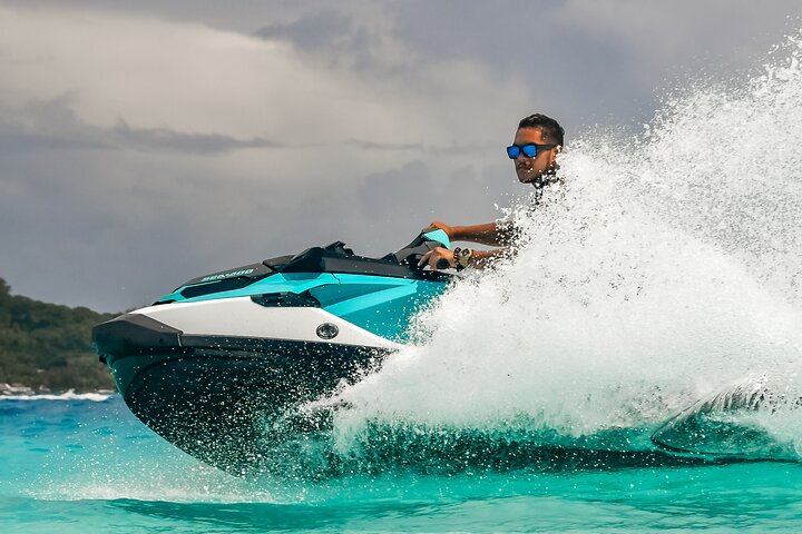 Full Day ATV Vanilla and Jet Ski Adventure with Polynesian BBQ