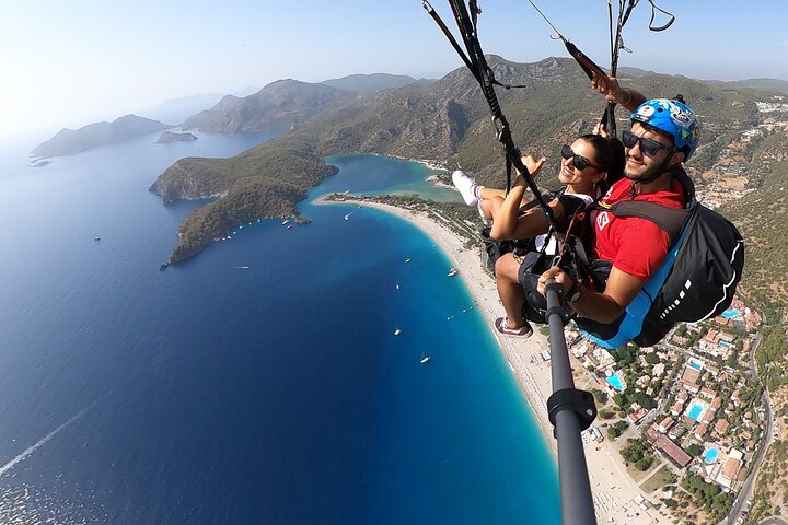 Paragliding In Fethiye Oludeniz, Turkey