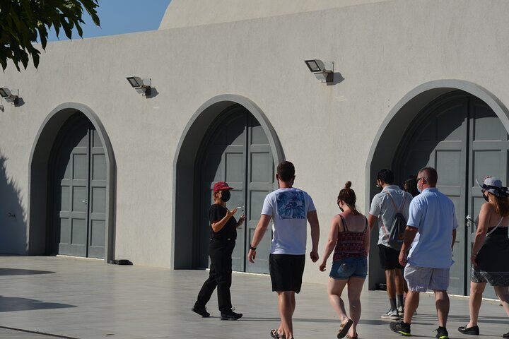 Santorini Wine Tasting & Premium Lunch at Award-Winning Winery