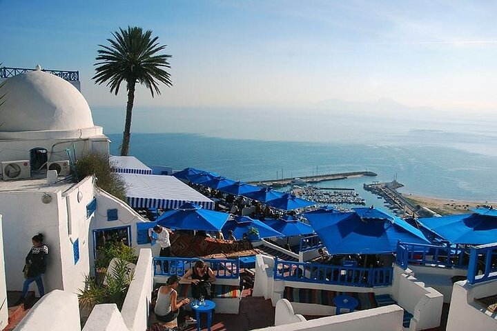 Full-Day Shore Excursion Private Tour in Tunisia Carthage ,Medina, Sidi Bou said