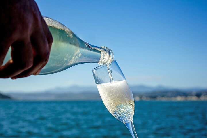 Sunset Boat Cruise on Bella Vita Champagne Lounger