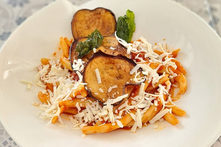Sea View Sicilian Cooking Class & Taormina Market with Chef Mimmo