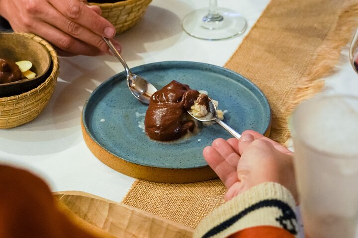 Quito cacao inspired gourmet tasting menu