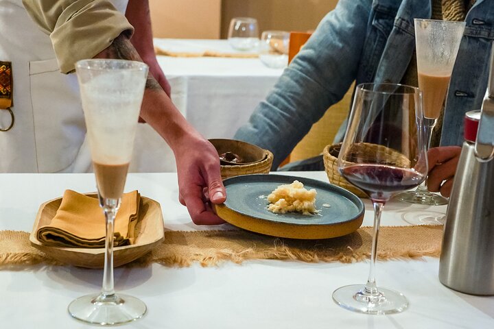Quito cacao inspired gourmet tasting menu