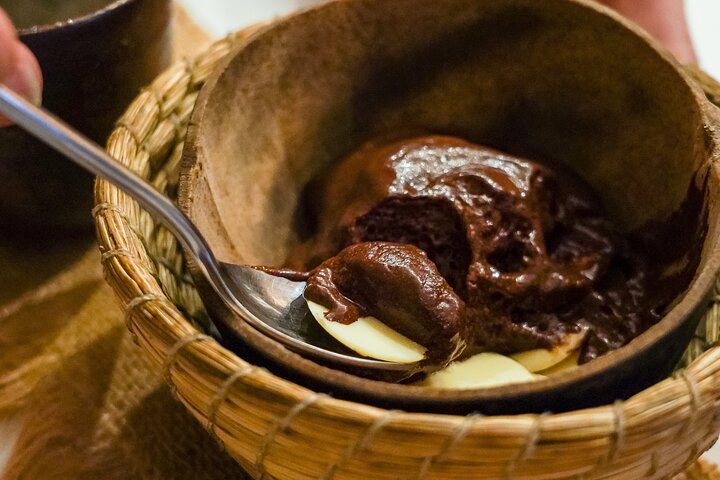 Quito cacao inspired gourmet tasting menu