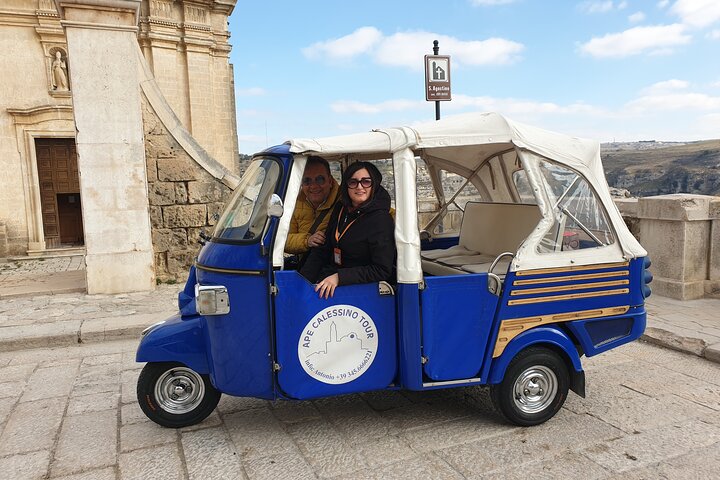 Ape Calessino Tour Sassi of Matera "Standard"