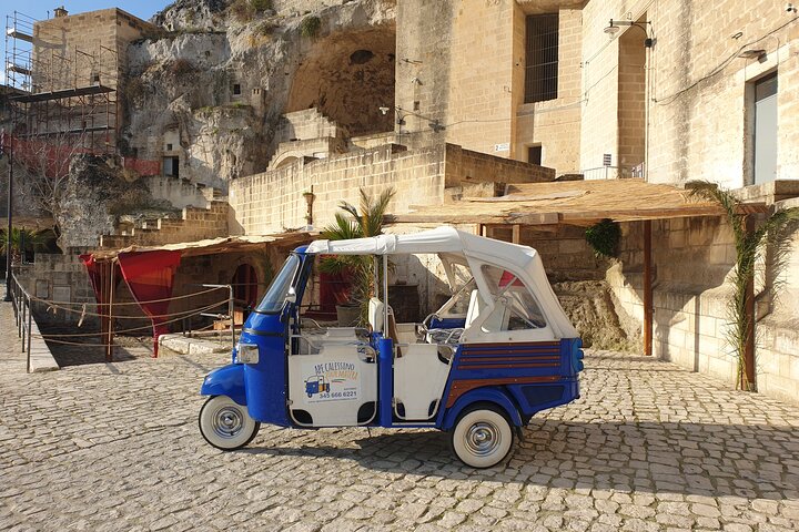 Ape Calessino Tour Sassi of Matera "Standard"