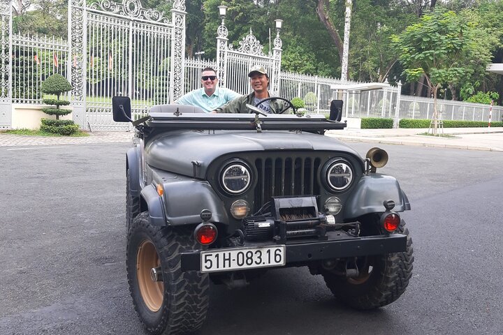Ho Chi Minh City Private Half-Day Tour by U.S Army Jeep