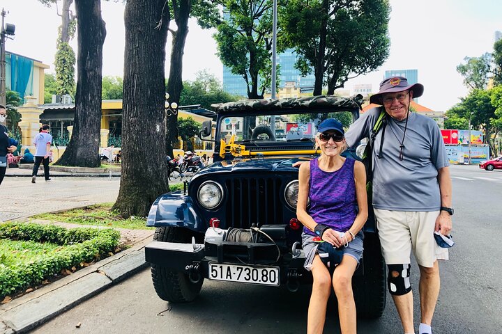 Ho Chi Minh City Private Half-Day Tour by U.S Army Jeep