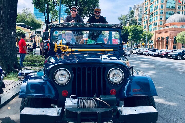 Ho Chi Minh City Private Half-Day Tour by U.S Army Jeep