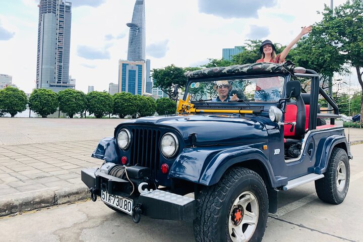 Ho Chi Minh City Private Half-Day Tour by U.S Army Jeep