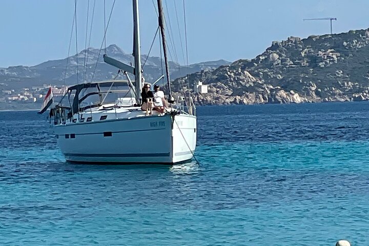 Sailing boat tour in the Maddalena Archipelago