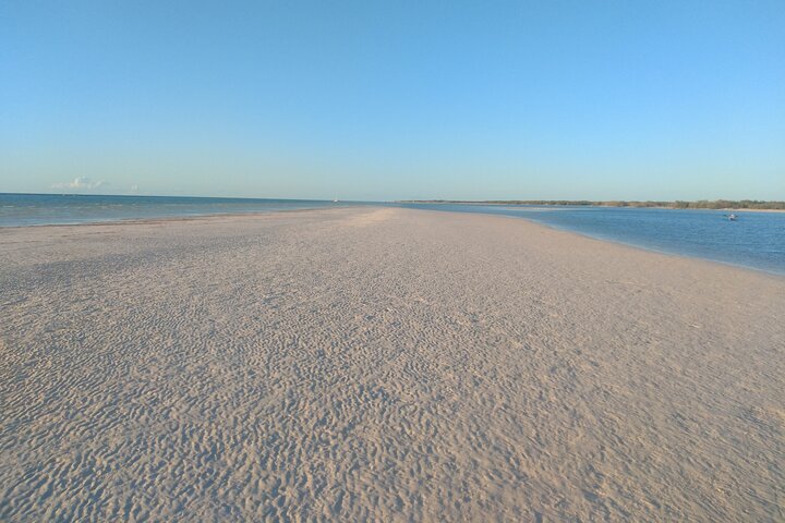 Boat Tour of Three Islands in Holbox with Transportation