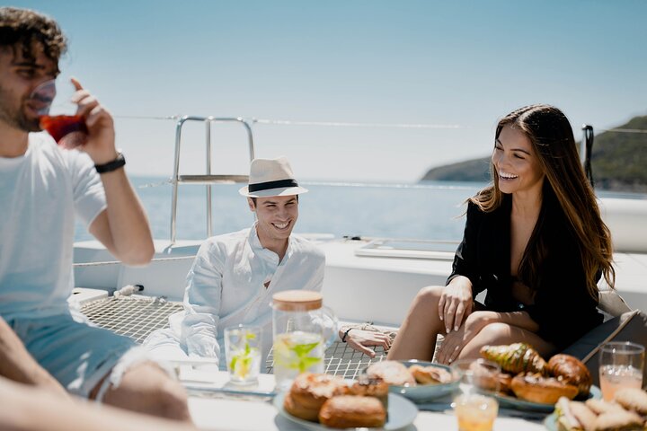 Catamaran Cruise in Nafplio | Greek Buffet & Open Bar