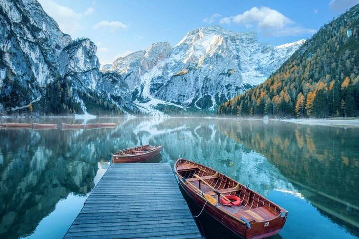 Private Full-Day Tour of Dolomites, Alpine Lakes including Braies from Innsbruck