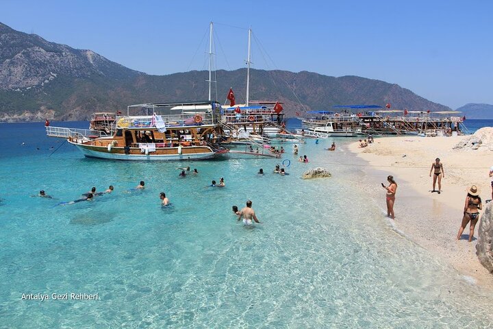 ''Turkish Maldives'' Boat trip Adrasan-Suluada island from Antalya