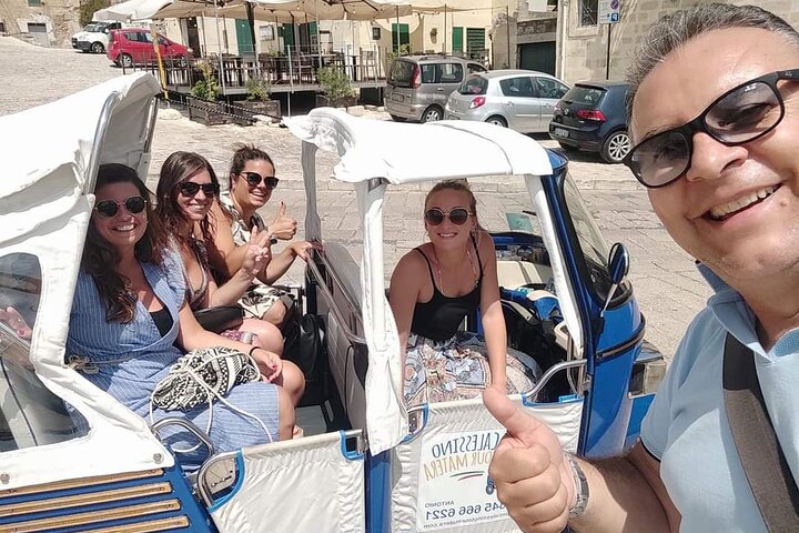 Ape Calessino Tour Matera Lungo