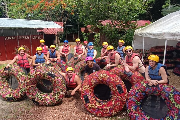 Rio Celeste Combo: River Tubing+Blue Waterfall+Exotic Wildlife