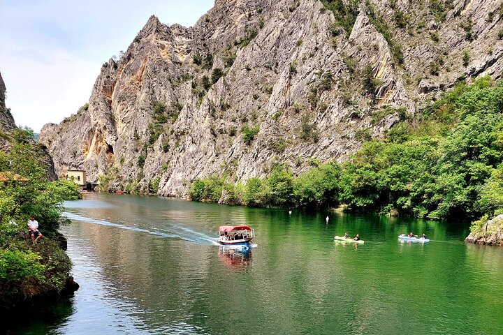 Skopje: Matka Canyon, Millennium Cross & Traditional Village Tour