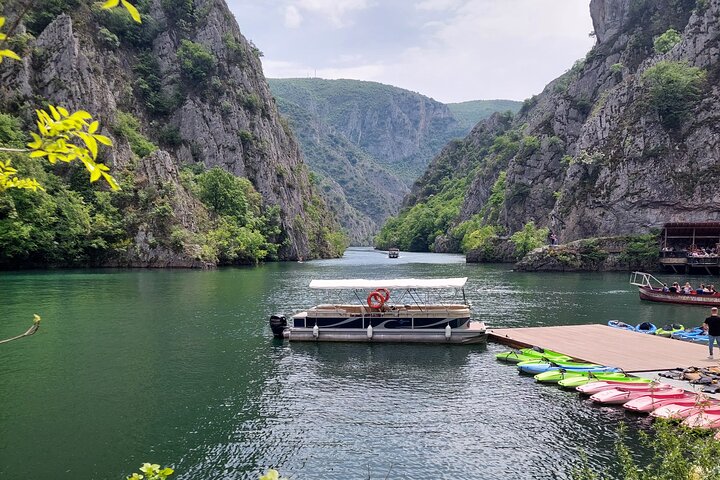Skopje: Matka Canyon, Millennium Cross & Traditional Village Tour