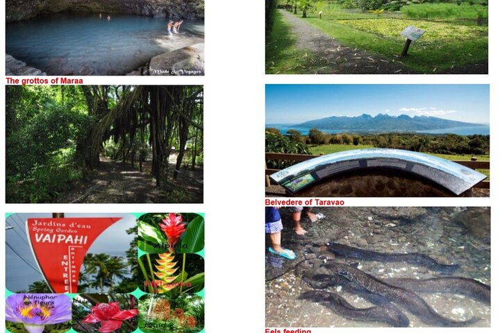 5 Hours Tahiti Island Tour - West and East Coast
