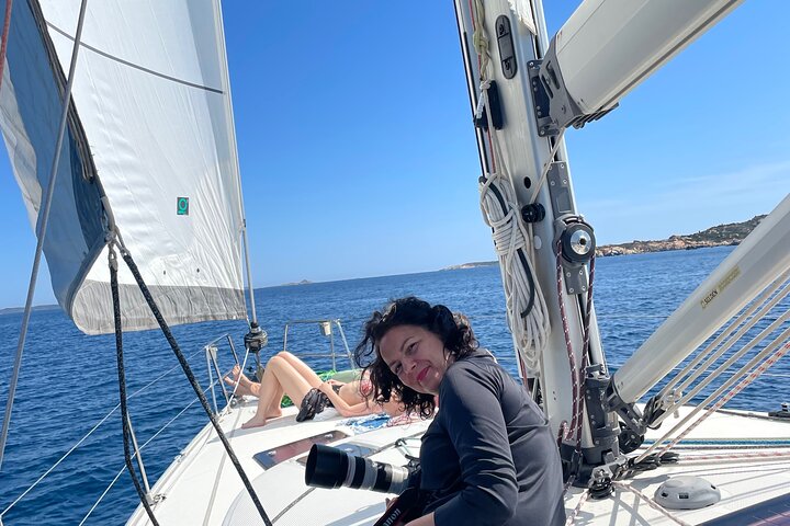 Sailing boat tour in the Maddalena Archipelago