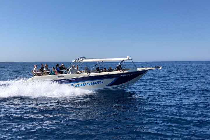 Blue Cave & Vis Island speedboat tour from Hvar