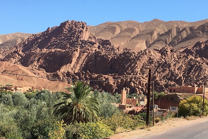 Private Excursion from Ouarzazate to Gorges Dades, Valley of Roses and Skoura