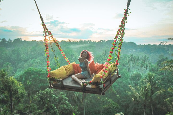 Bali Jungle Swing Experience Full Activity